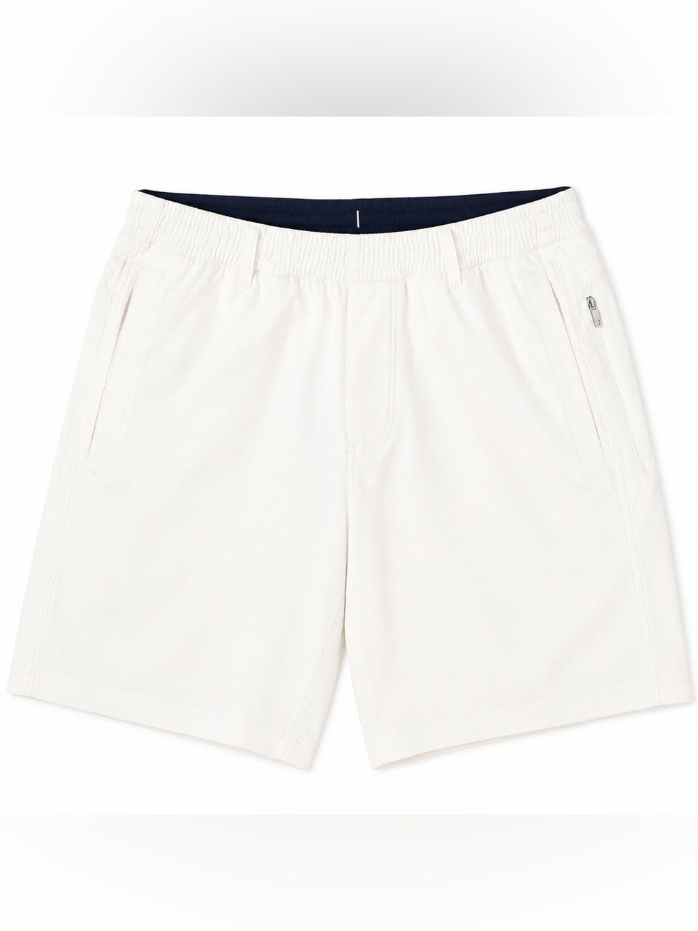 Birddogs Classic Original 6" Twill Shorts XXL 2XL cream ivory navy blue liner